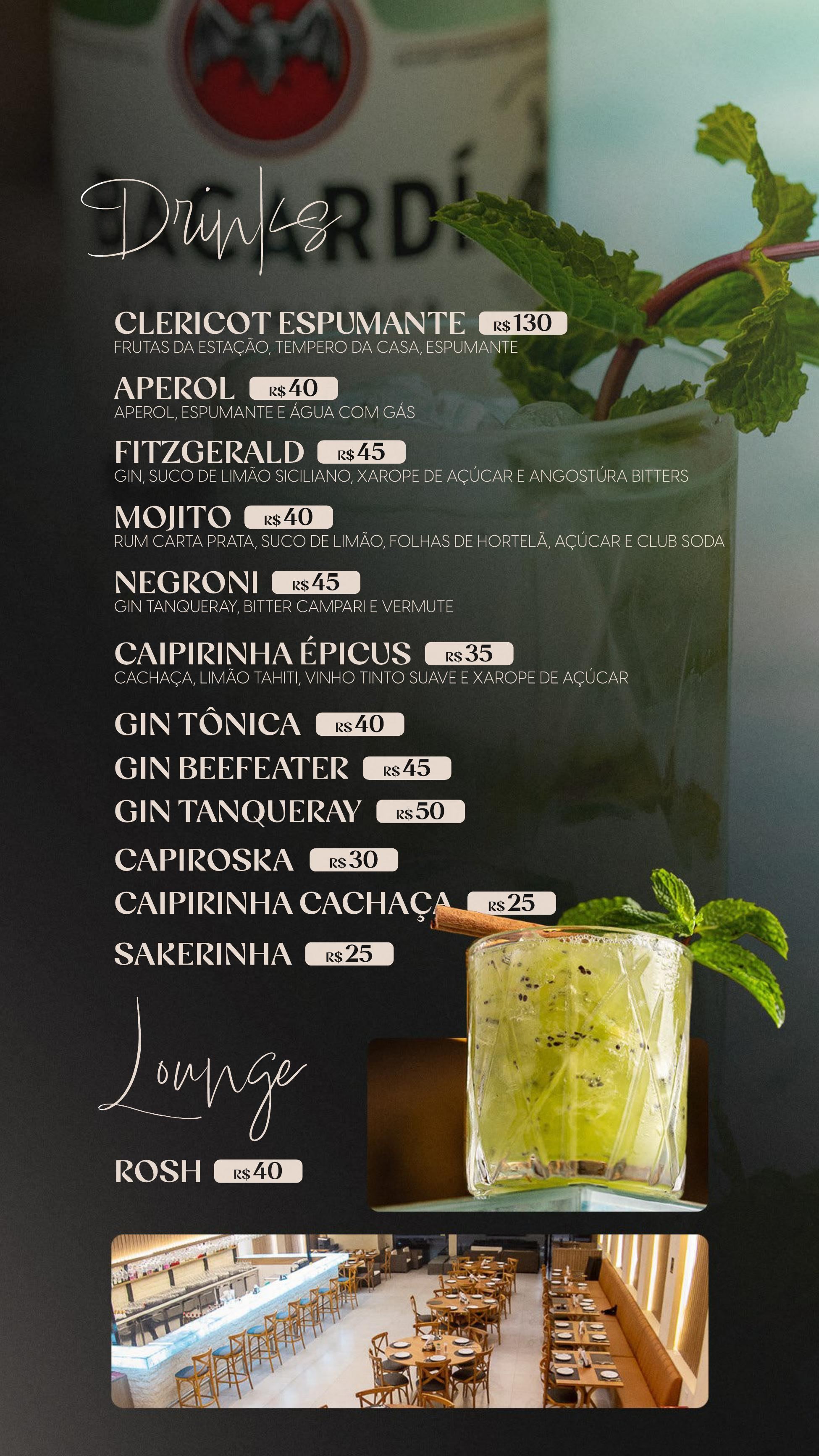 Cardápio Epicus — página 12